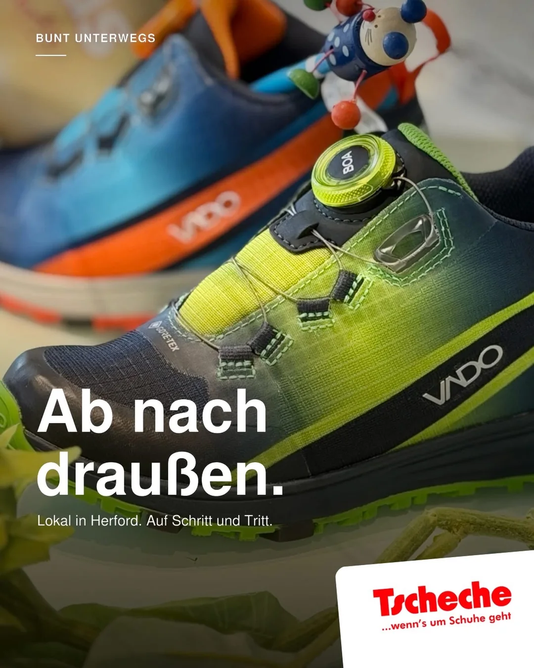 Original-Beitrag des Schuhhauses Tscheche